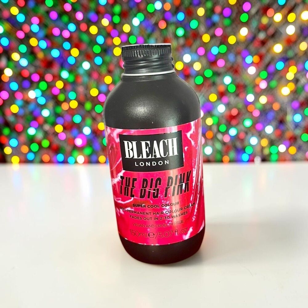 BLEACH LONDON Cool Colour in The Big Pink Super  5.07 FL OZ New Without Box